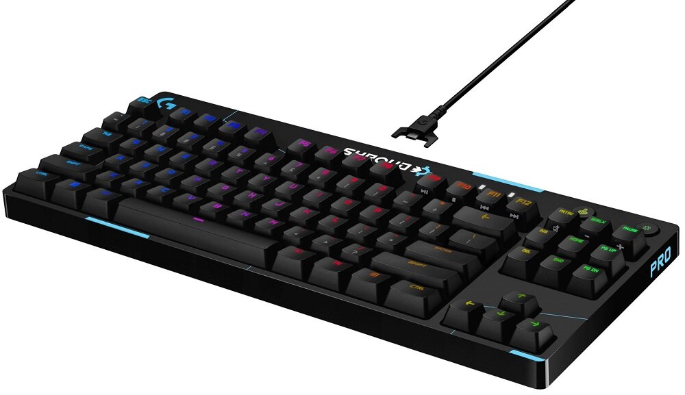 Klawiatura LOGITECH G Pro X Shroud - dla profesjonalistow