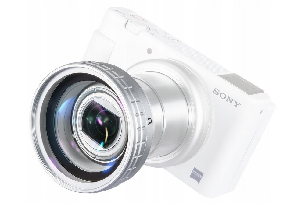 Obiektyw ULANZI WL-2 aparat makro szeroki kąt adapter fotografia ogniskowa odległość ostrość 