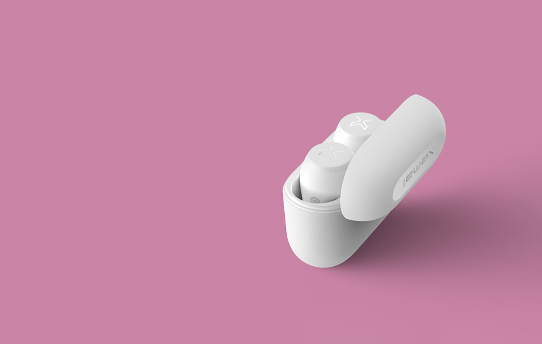 Słuchawki dokanałowe EDIFIER TWS X3 Biały doładowanie moc akumulator