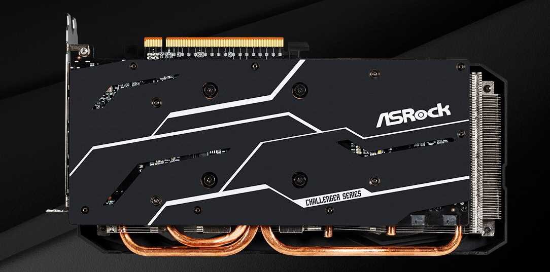 Karta graficzna ASROCK Radeon RX 6700 XT Challenger D 12GB OC  - Metalowy backplate 
