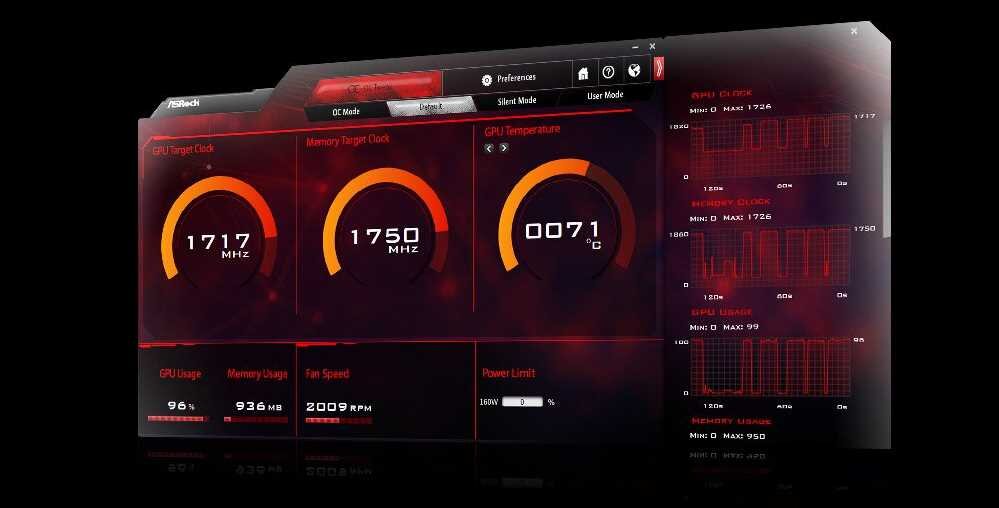 Karta graficzna ASROCK Radeon RX 6700 XT Challenger D 12GB OC  - ASRock Tweak 2  