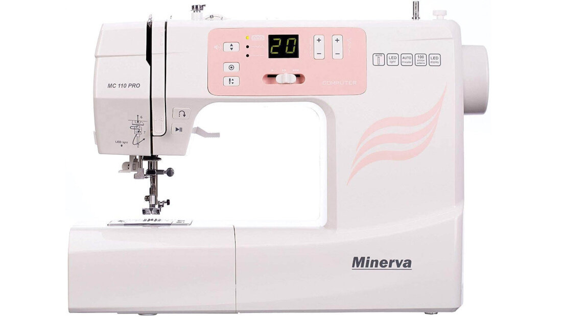 Maszyna do szycia MINERVA MC110PRO mozliwosci