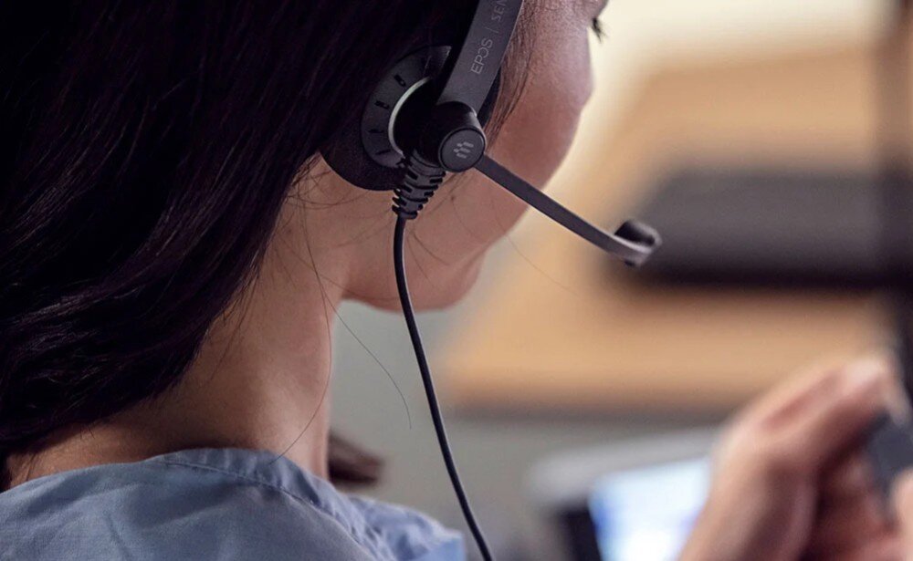 Słuchawki EPOS Impact SC 75 USB MS Nauszne dźwięk jakość mikrofon certyfikat Microsoft Teams