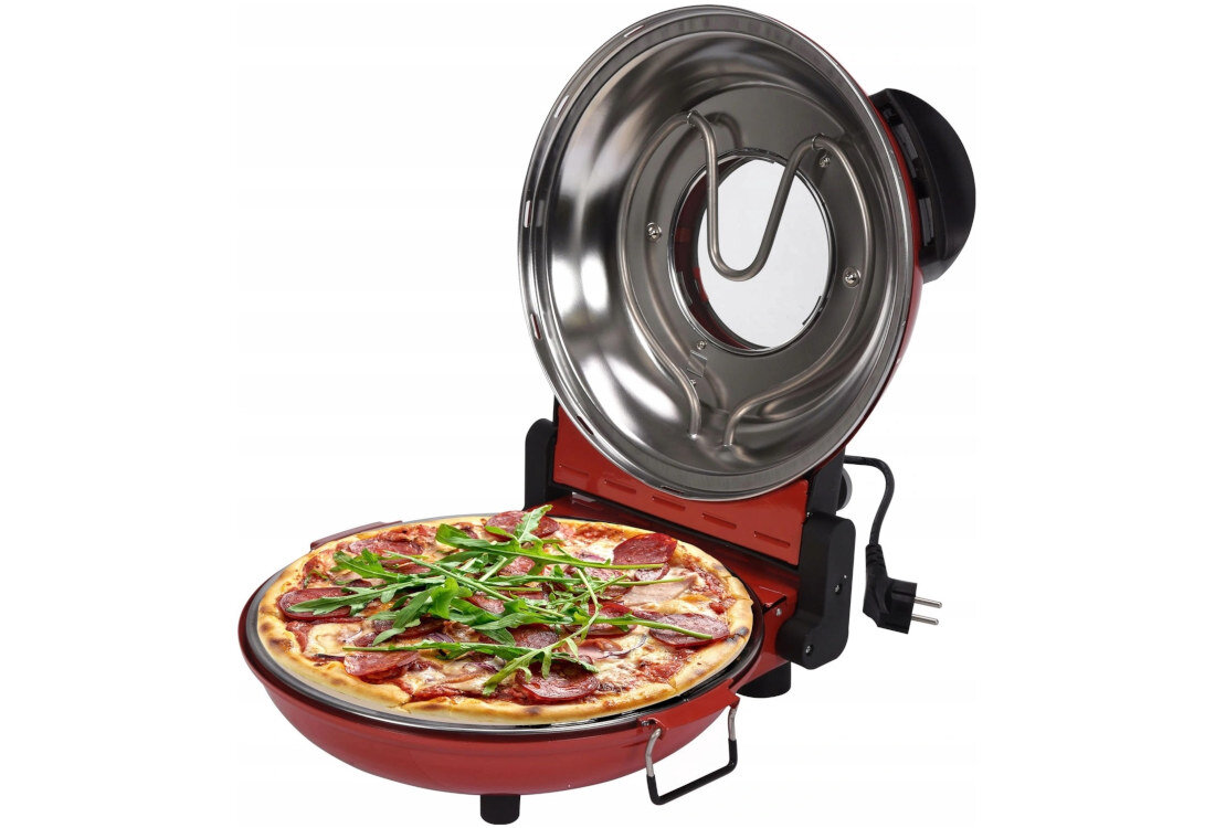 Piec do pizzy LUND 67480 1200W średnica 32 cm Szybki czas pieczenia smak posiłki