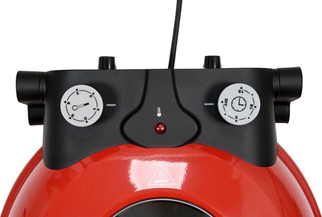 Piec do pizzy LUND 67480 1200W średnica 32 cm 5-stopniowa regulacja temperatury potrzeby dopasowanie timer zakres precyzja kontrola czas pieczenie potrawy