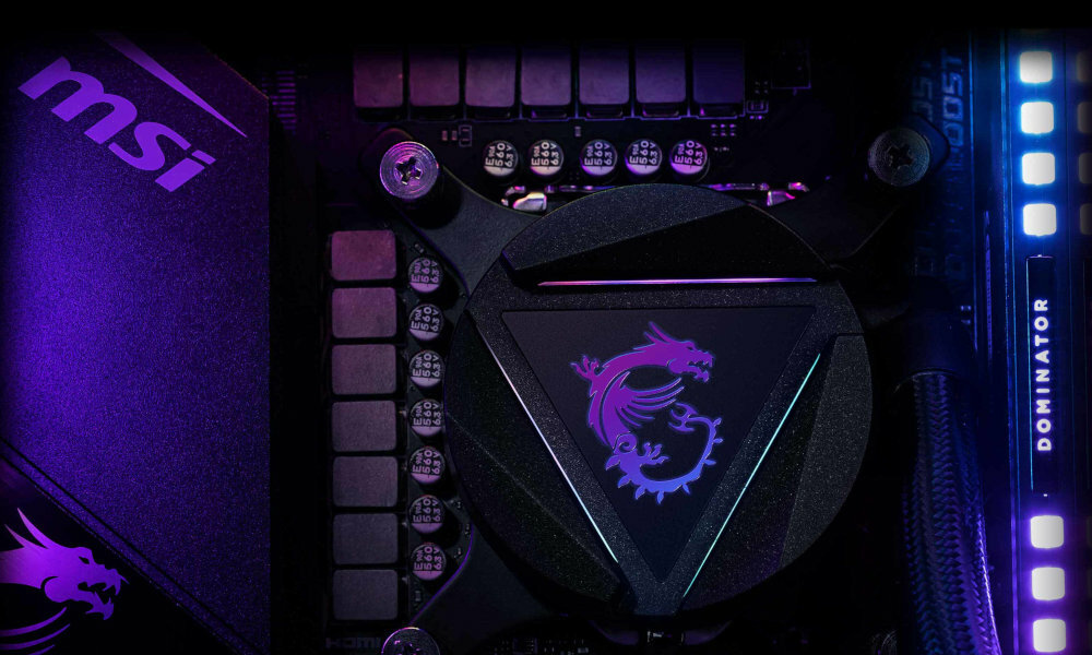 MSI Mag CoreLiquid 280R glowica front