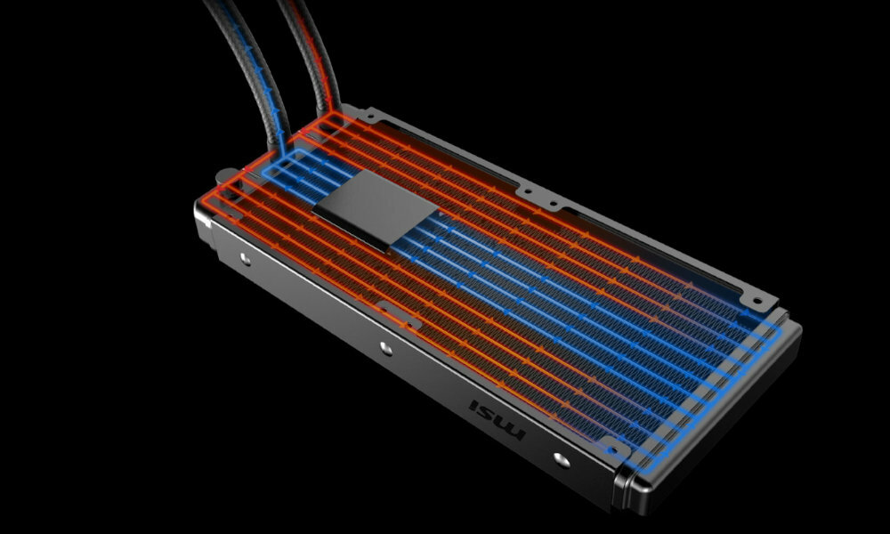 MSI Mag CoreLiquid 280R radiator