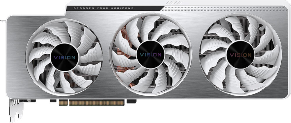 Karta graficzna GIGABYTE GeForce RTX 3070 Ti Vision OC 8GB wysoka jakosc obrazu