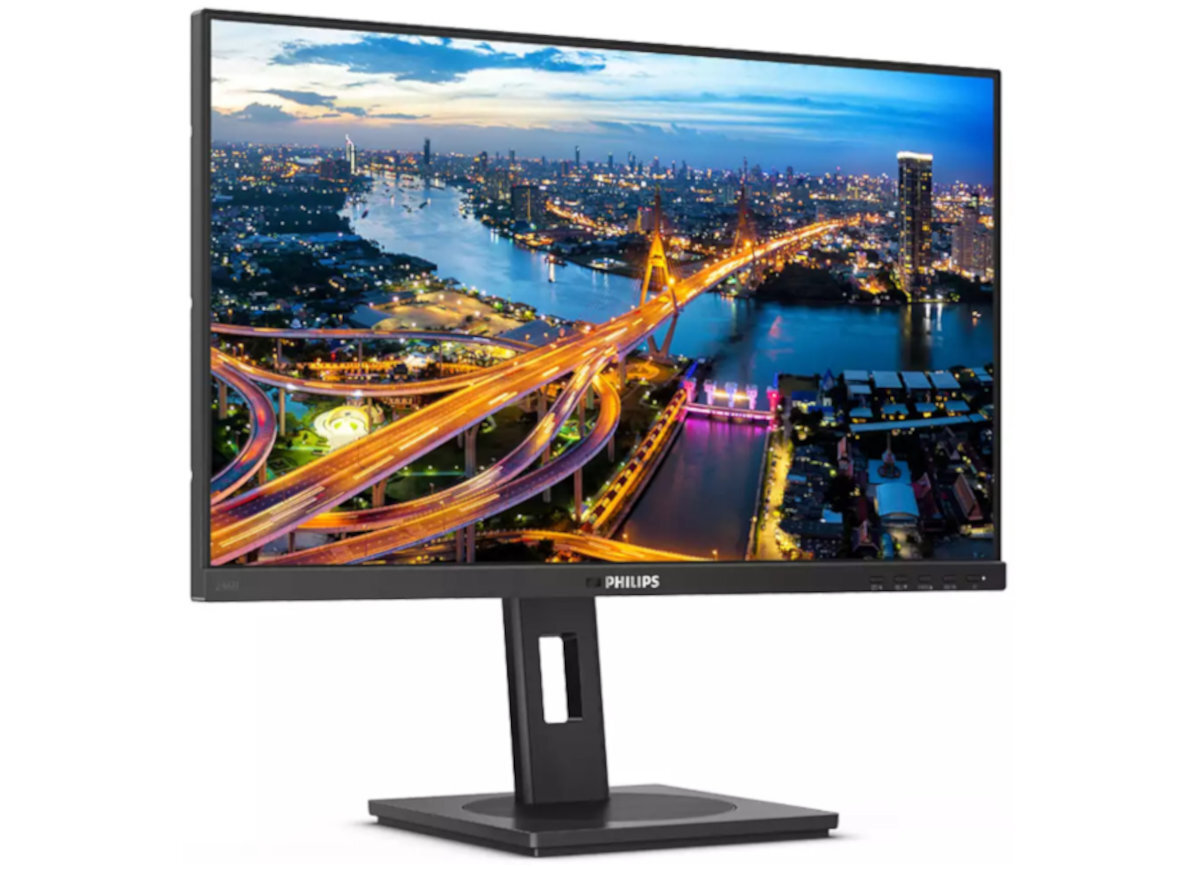 Monitor PHILIPS B-Line 246B1 24 2560x1440px IPS 4 ms dla uporzadkowanego stanowiska pracy