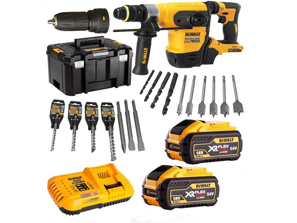 Młotowiertarka DEWALT DCH417X2-QW zestaw
