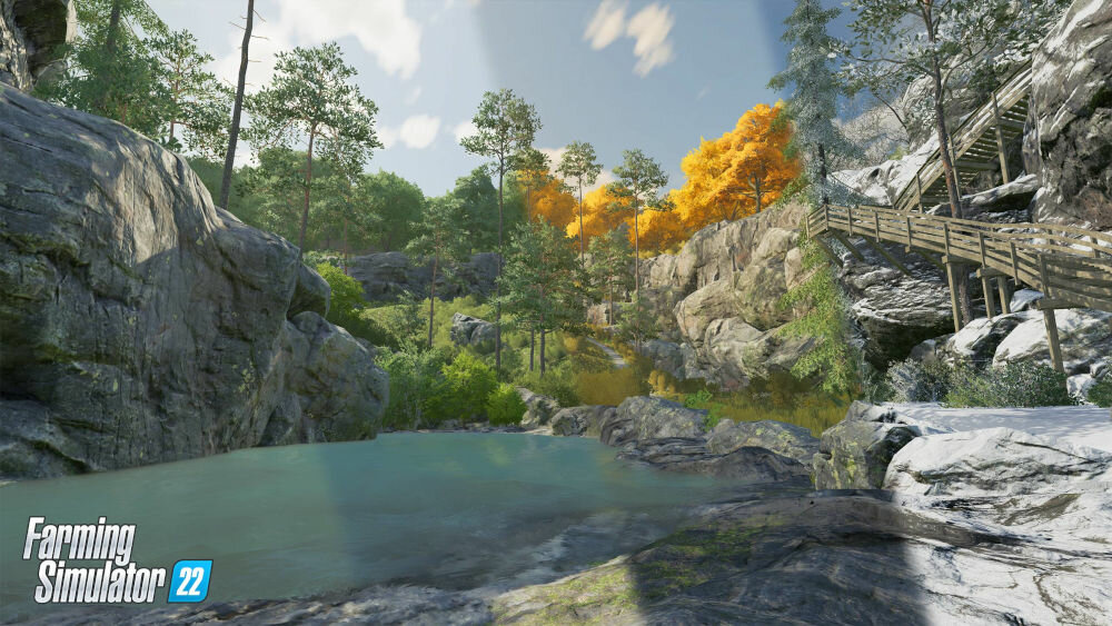 Farming Simulator 22 Gra wydajnosc immersja zwierzęta 