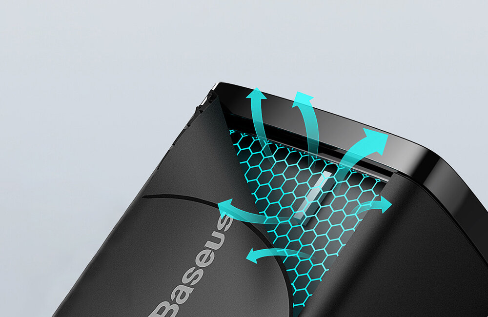 ŁADOWARKA SIECIOWA BASEUS COMPACT USB-A + USB-C 20W BIALA obudowa tworzywo PC