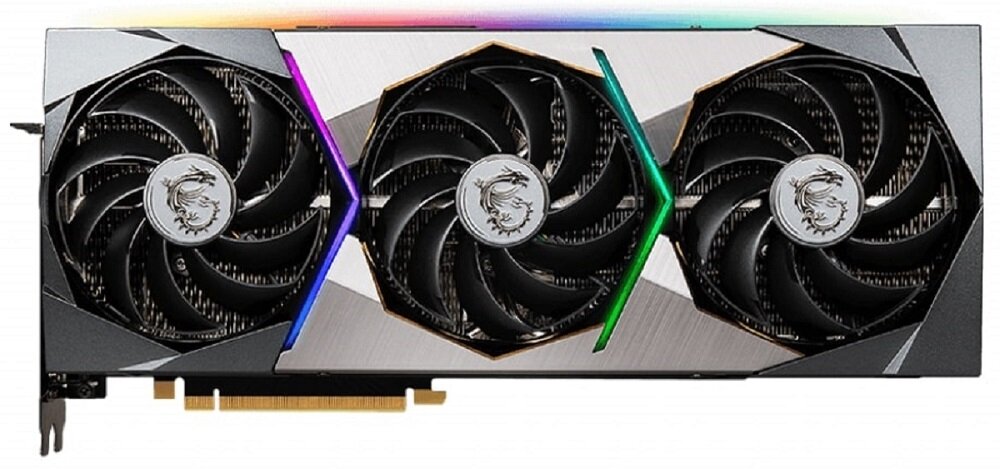Karta graficzna MSI GeForce RTX 3070 Suprim X LHR 8GB - zlacza 