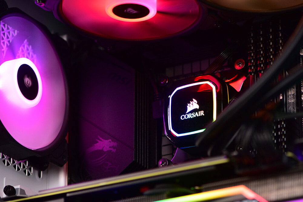 Komputer ACTINA iCUE R5-5600X 16GB SSD 1TB GeForce RTX3060 Windows 10 Home