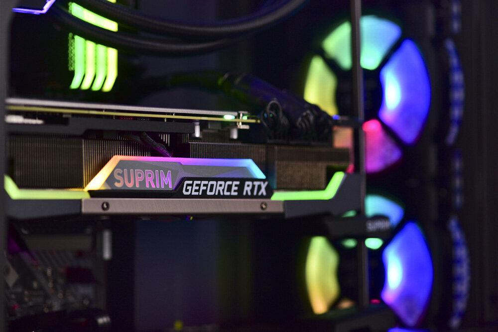 Komputer ACTINA iCUE R5-5600X 16GB SSD 1TB GeForce RTX3060 Windows 10 Home karta graficzna nvidia rtx
