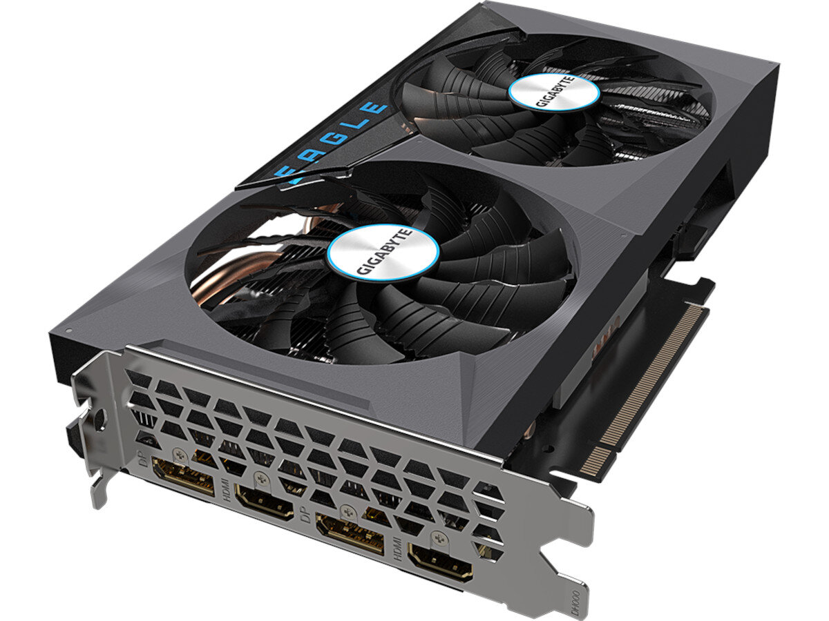 Karta graficzna GIGABYTE GeForce RTX 3060 Ti Eagle OC LHR 8GB technologia dlss