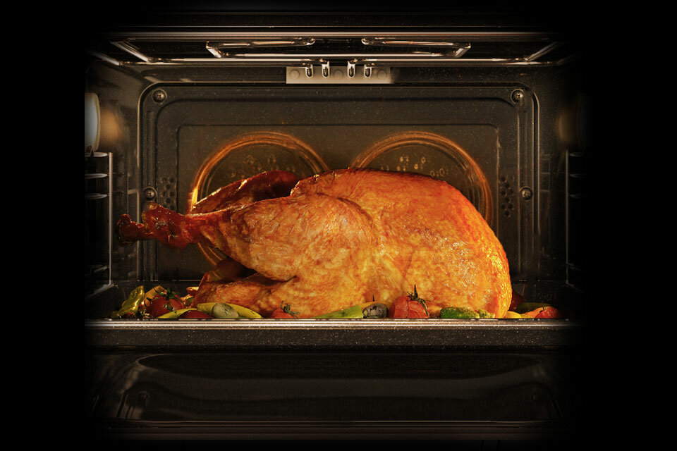 Wolne opiekanie potrawy