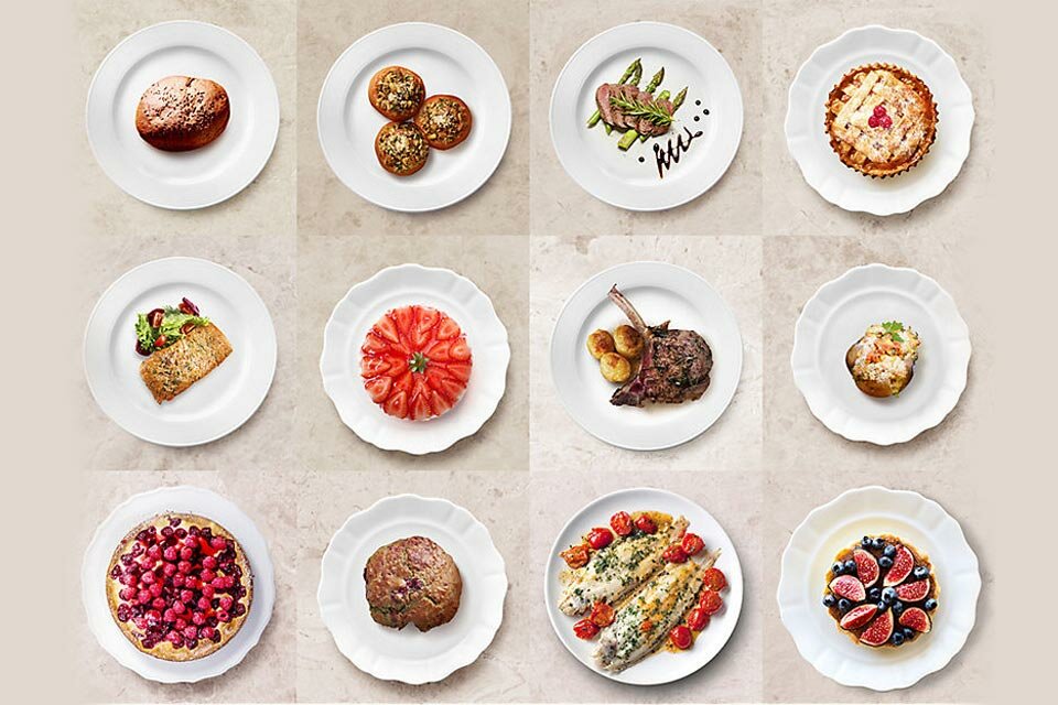 Wybierz jeden z nich i podaj gramaturę posiłku, a urządzenie ustawi odpowiednie parametry, aby przygotować posiłek we właściwy sposób.