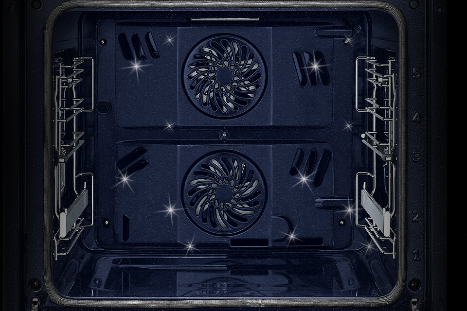 Ceramiczne wnętrze piekarnika