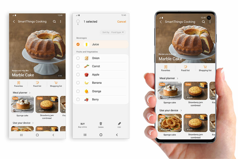 SmartThings Cooking samsung