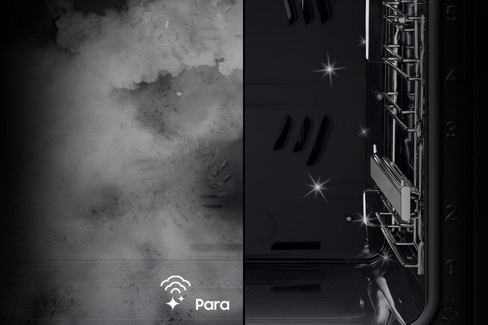 Parująca woda pomoże Ci łatwo uporać się z zabrudzeniami we wnętrzu urządzenia