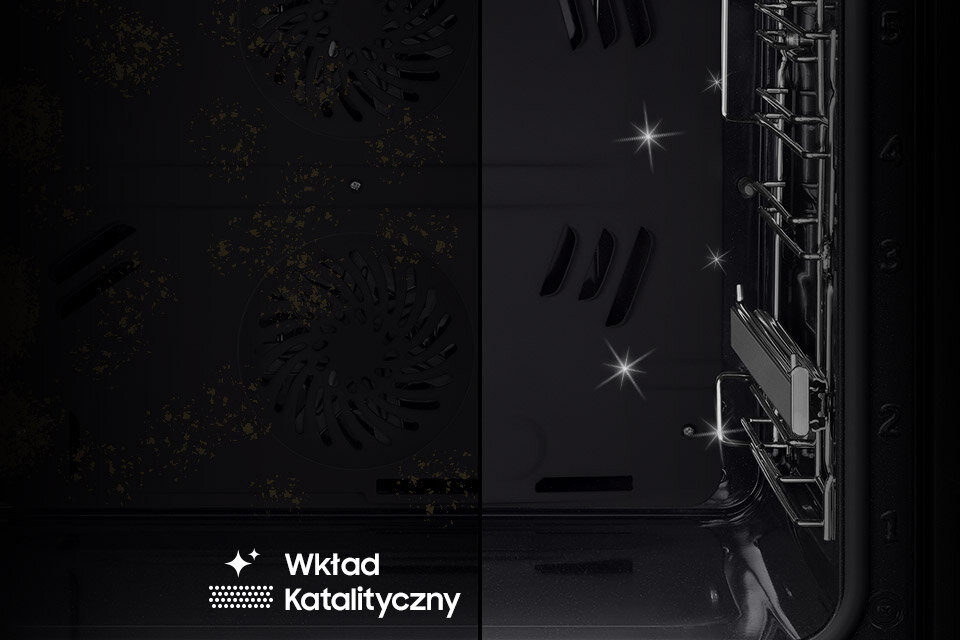 Czystość wnętrza piekarnika z pomocą wkładów katalitycznych