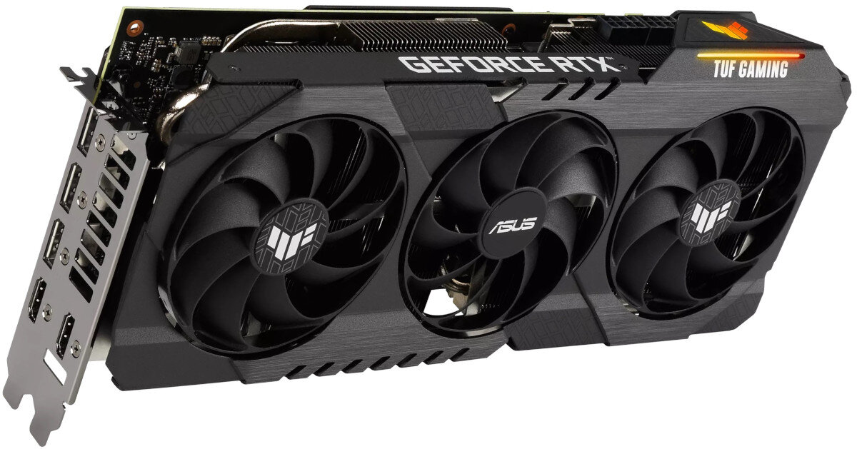 Karta graficzna ASUS TUF Gaming GeForce RTX 3070Ti 8GB najnowsza technologia
