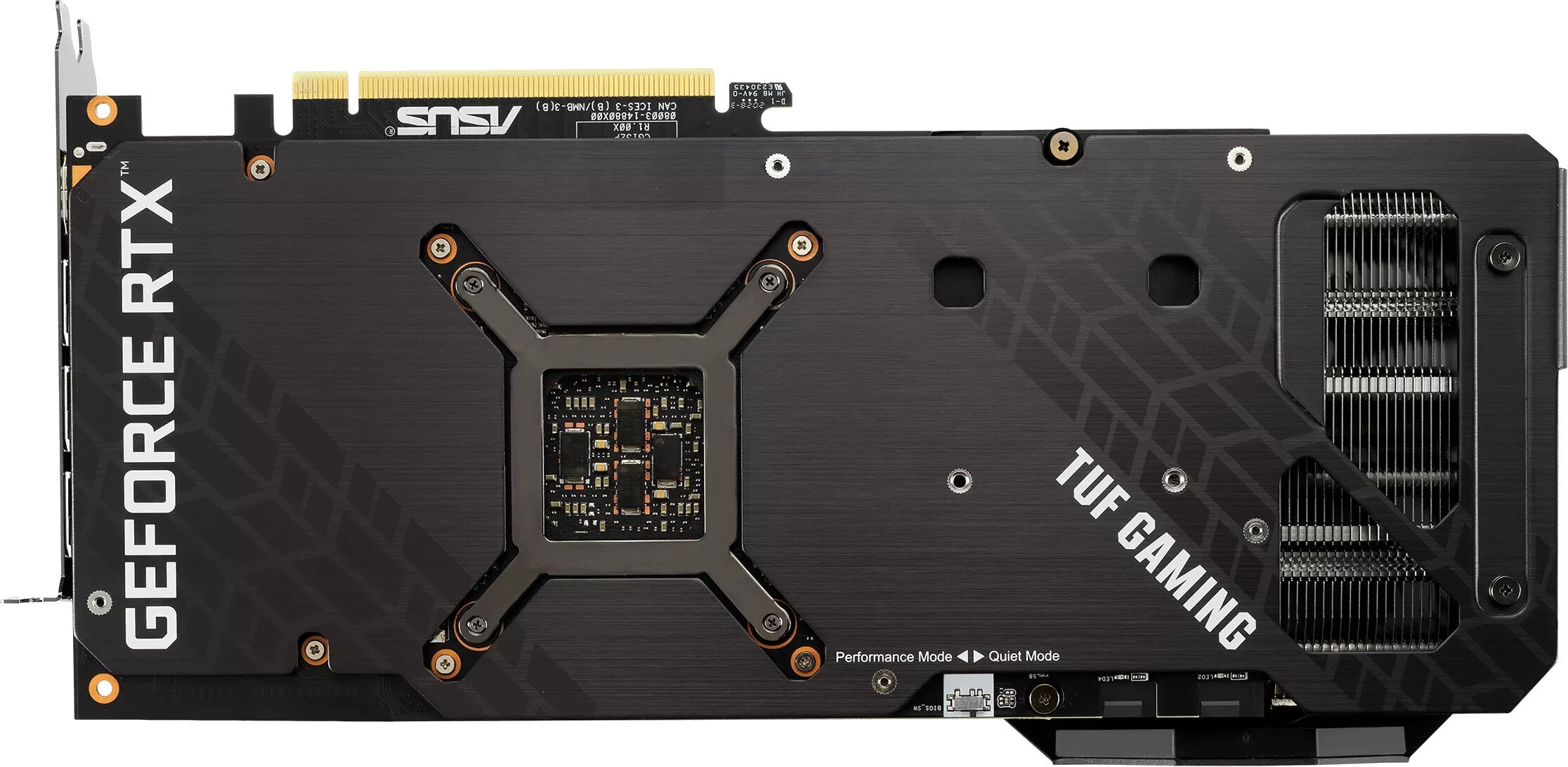 Karta graficzna ASUS TUF Gaming GeForce RTX 3070Ti 8GB wydajne chlodzenie