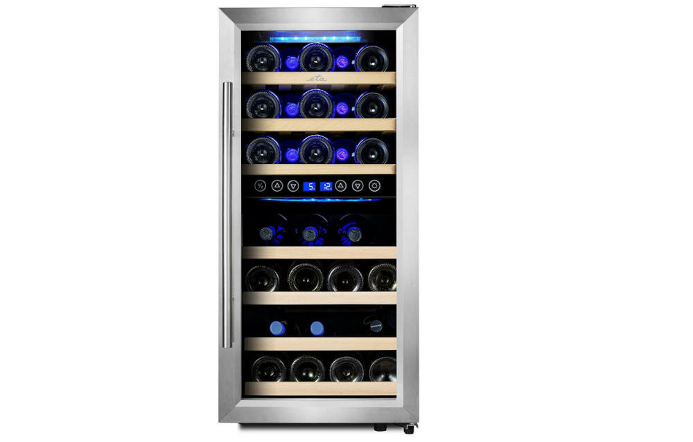 ETA-953390010F chłodziarka wino elegancki wygląd wymiary przestrzeń dotykowe sterowanie temperatura led optymalne warunki