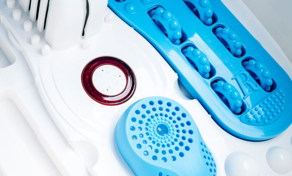 Masażer do stóp HI-TECH MEDICAL Oro-Water Relax hydromasaż stóp kompleksowa relaksacja odprężenie zmęczonych stóp konstrukcja wysoka jakośc wykonania wyjątkowe doświadczenie relaksacyjne