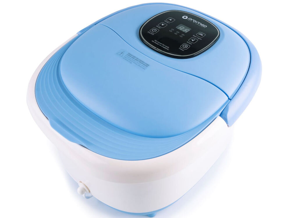Masażer do stóp HI-TECH MEDICAL Oro-Water Relax napięcie znamionowe moc bezpieczna efektywna praca pojemność wody dostosowanie ilości wody do własnych potrzeb maksymalna wygoda