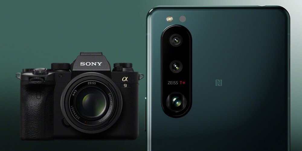 Smartfon SONY Xperia 5 III muzyka ekran bateria aparat wydajność pojemność zdjęcia procesor ram pamięć obudowa wyświetlacz rozdzielczość ładowanie zalety cechy