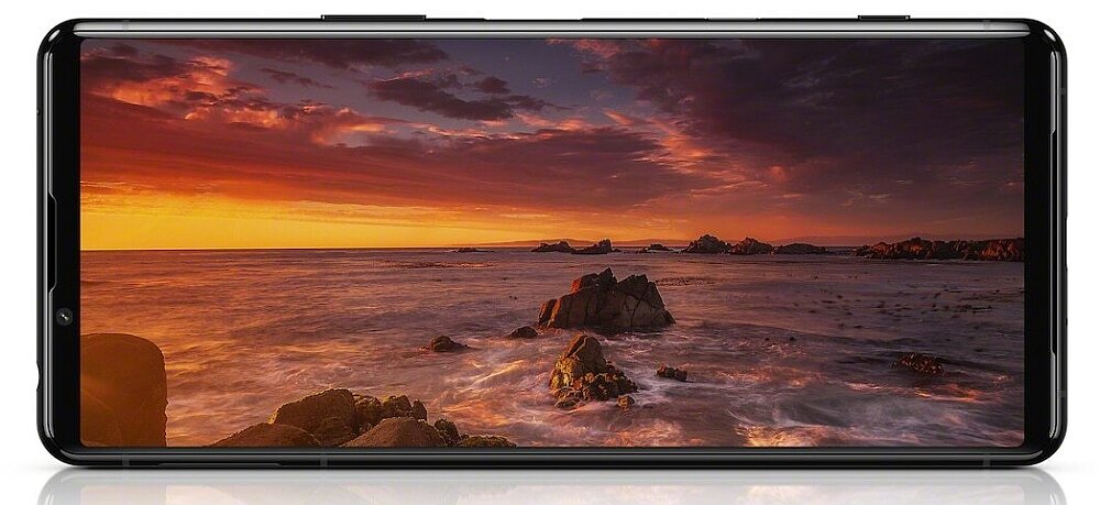 Smartfon SONY Xperia 5 III muzyka ekran bateria aparat wydajność pojemność zdjęcia procesor ram pamięć obudowa wyświetlacz rozdzielczość ładowanie zalety cechy