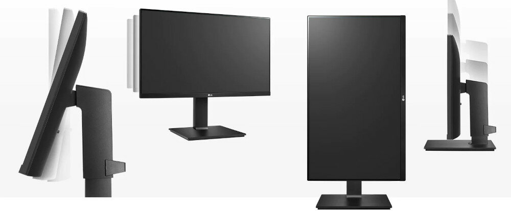 Monitor LG 24QP750-B - pivot