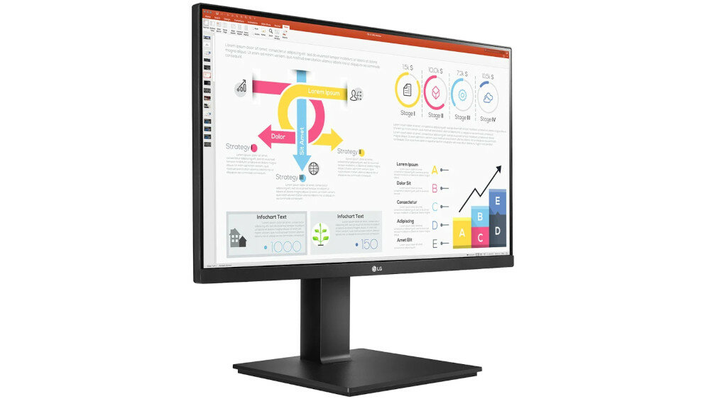 Monitor LG 24QP750-B - kolor