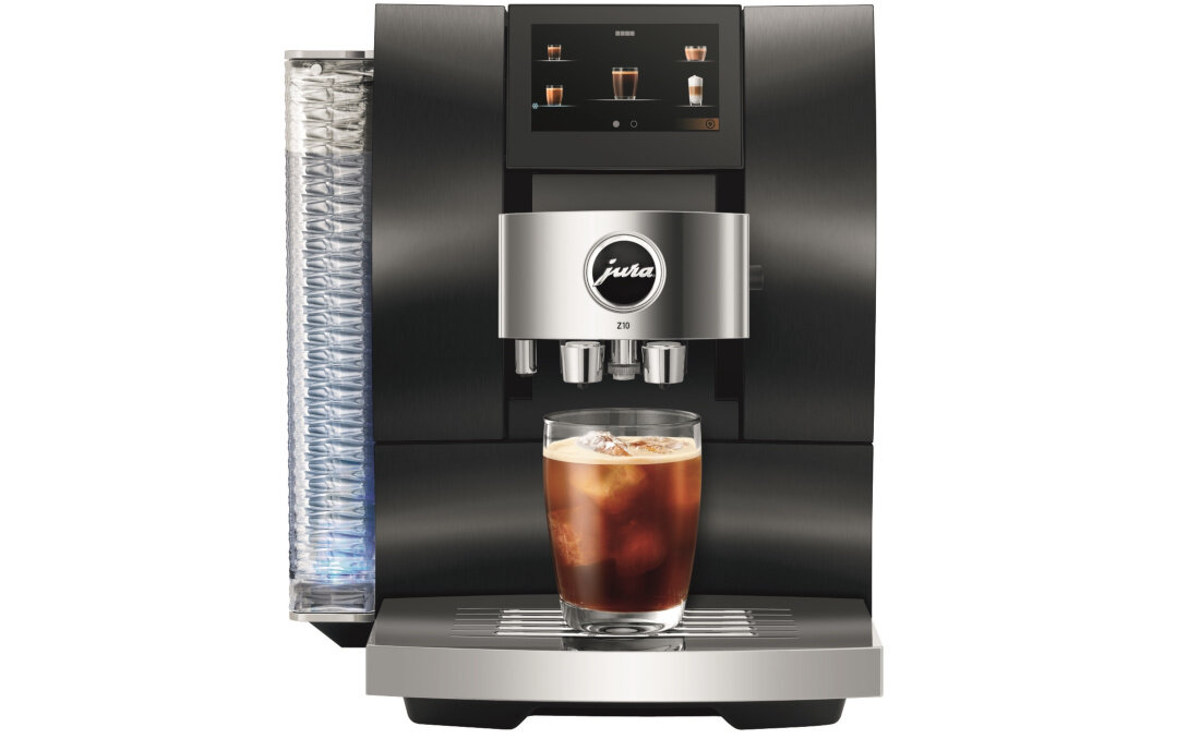 Ekspres JURA Z10 Aluminium Black EA cold brew jednostka zaparzajaca 8 geenracji technologia zaparzania 3D