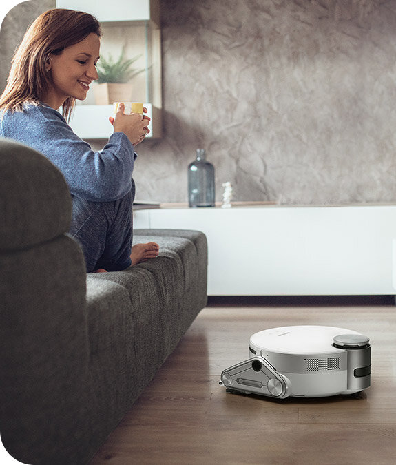 Robot sprzątający w salonie Dopasuj ustawienia do swoich potrzeb