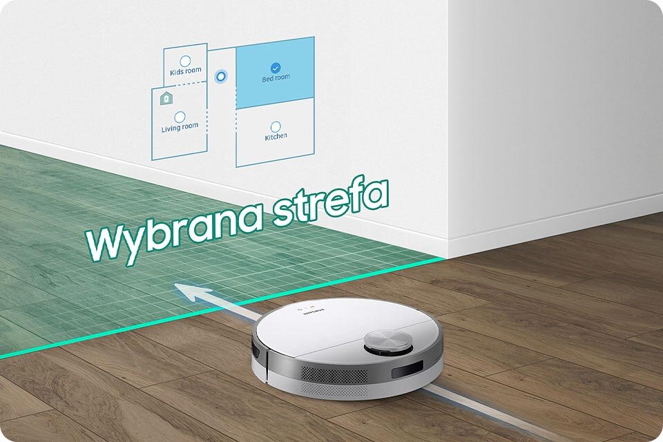 phpl6ckQP Select n Go Pokieruj Jet Bota do wybranych pomieszczeń