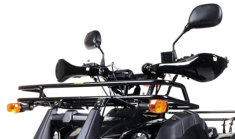 Quad FRUGAL Randan Cross 135 V2 Czarno-czerwony owiewki na ręce