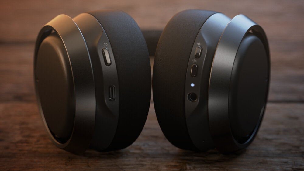 Słuchawki nauszne PHILIPS Fidelio L3 Czarny złącze 3.5 mm jack usb-C