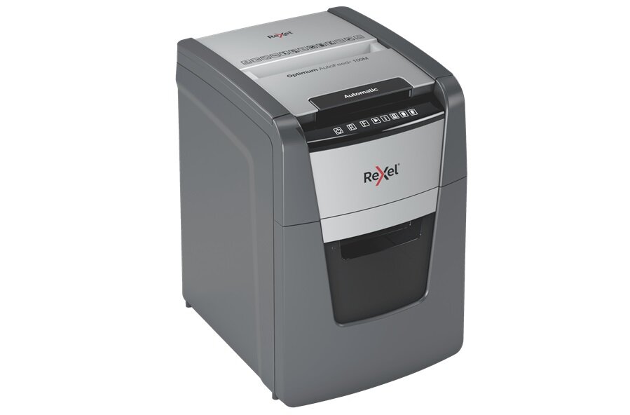 Niszczarka REXEL Optimum AutoFeed 100M - oszczędność czasu i energii niszczenie 100 kartek
