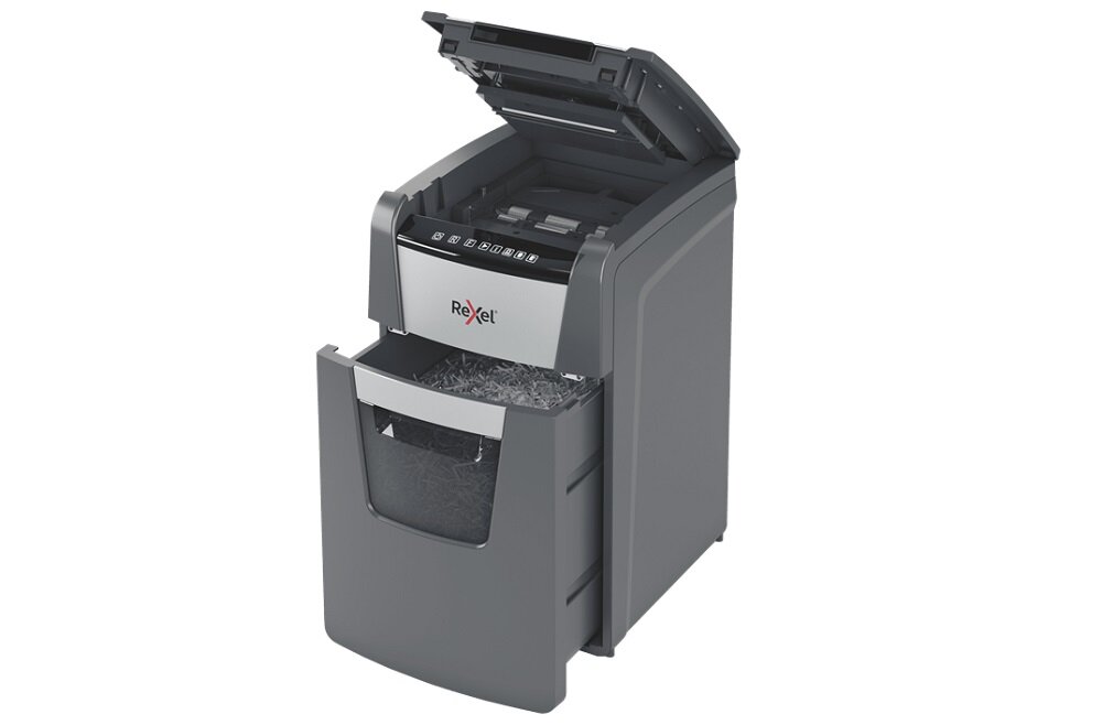 Niszczarka REXEL Optimum AutoFeed 130X - Pojemny kosz