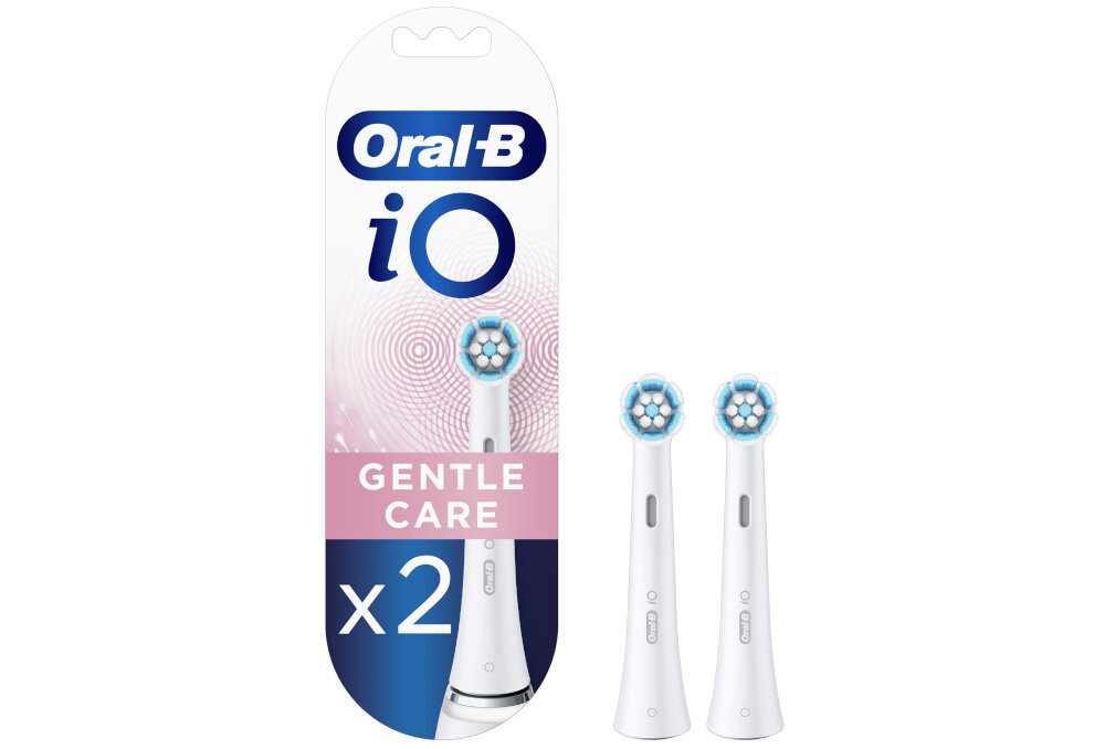Koncowka szczoteczki ORAL-B Gentle Care (2 sztuki) koncowki zestaw wyposazenie komplet akcesoria wymiana koncowek co 3 miesiace