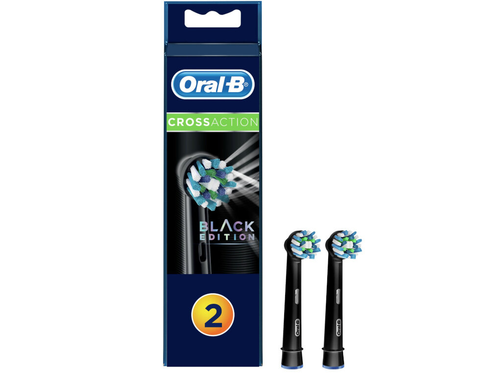 Końcówka szczoteczki ORAL-B CrossAction CleanMaximiser EB 50-2 N (2 sztuki) szczoteczki specyfikacja