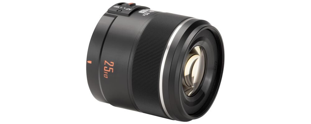 Obiektyw YONGNUO YN 25mm f-1.7 M do Micro 4-3 ogniskowa przysłona ostrość pierścienie optyka soczewki powłoki montaż bagnet światło jasność zoom filtry waga