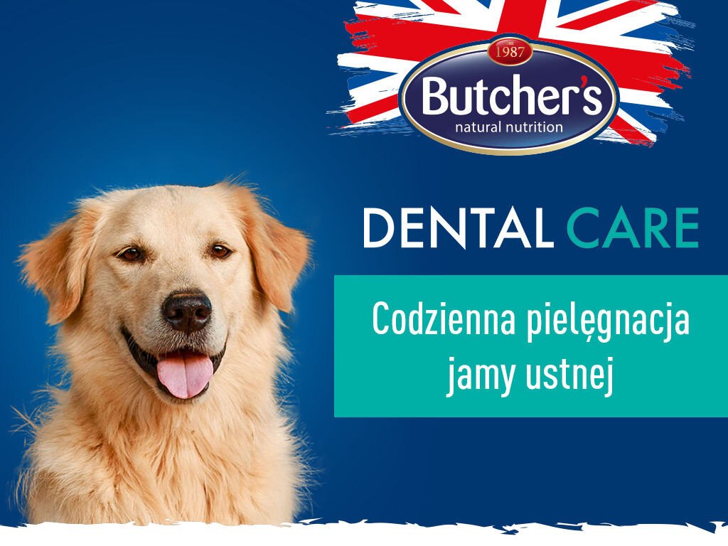 Przysmak dla psa BUTCHER'S Dental Care Medium 180 g butchers Dental pies grafika pierwsza