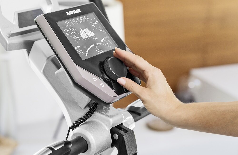 Rower elektromagnetyczny KETTLER Tour 600 Wybierz program lub go zmodyfikuj