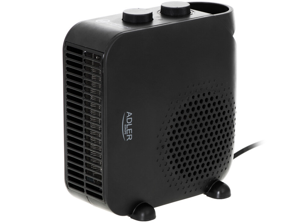 Termowentylator ADLER AD 7725B Wygodny transport uchwyt