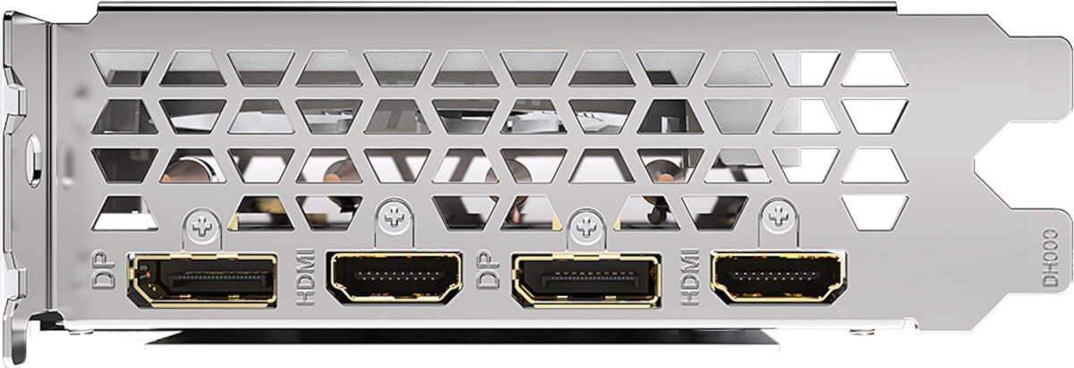 Karta graficzna GIGABYTE GeForce RTX 3060 Ti Vision OC LHR 8GB porty złącza