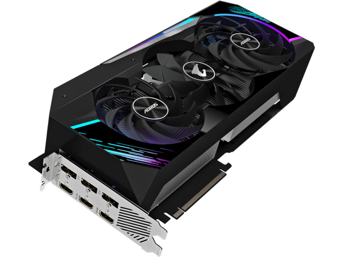 Karta graficzna GIGABYTE AORUS GeForce RTX 3080 Master LHR 10GB rdzenie rt oraz tensor